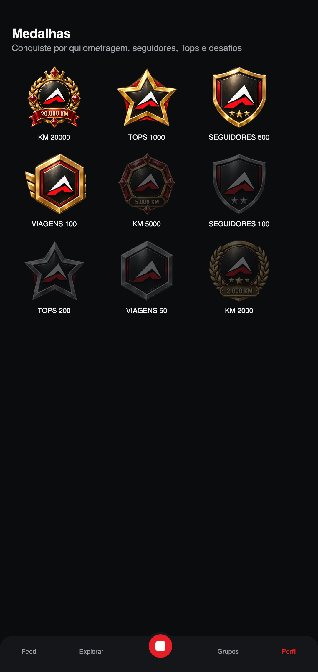 Medalhas do Asfalto